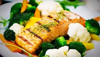 Healthy nutrition in alcohol rejection